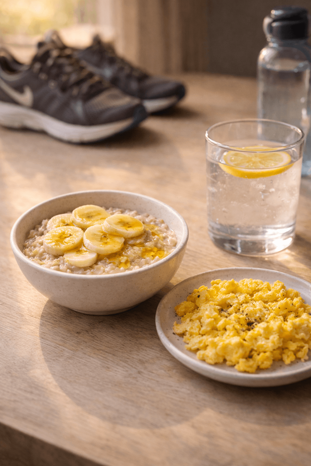 Post-workout high protein breakfast bowl